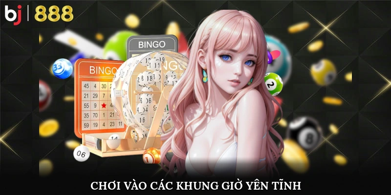 Người chơi theo dõi vòng quay bingo