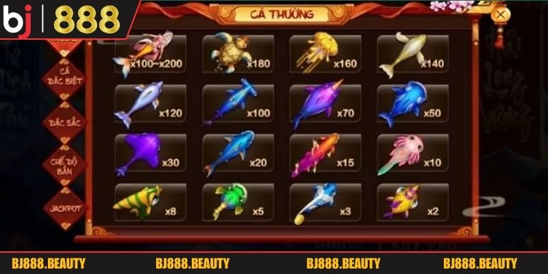 TOP 3 sảnh game bắn cá nổi bật tại BJ888