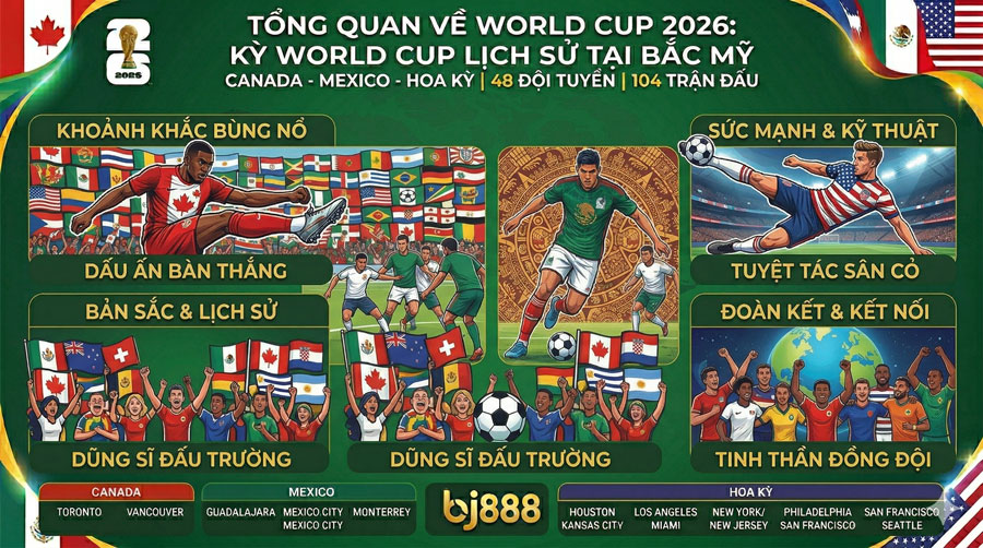 Kỳ Worldcup 2026 ấn tượng